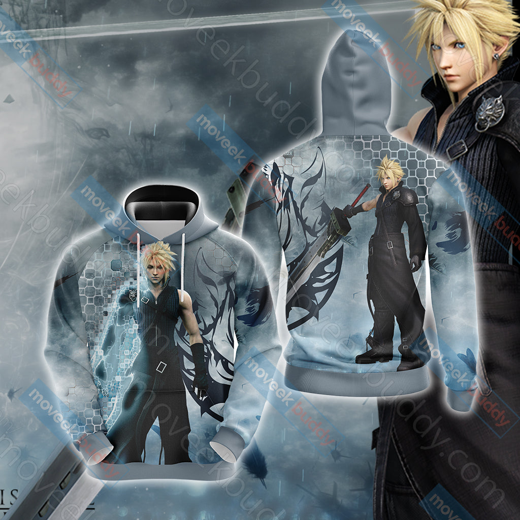 Final Fantasy VII New Look Unisex 3D T-shirt Hoodie S