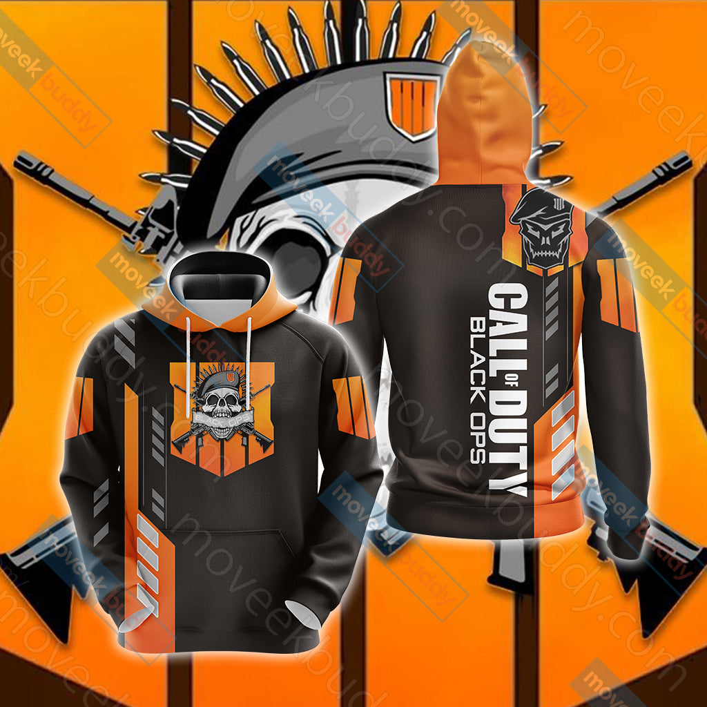 Call of Duty - Black Ops 4 New Unisex 3D T-shirt Hoodie S