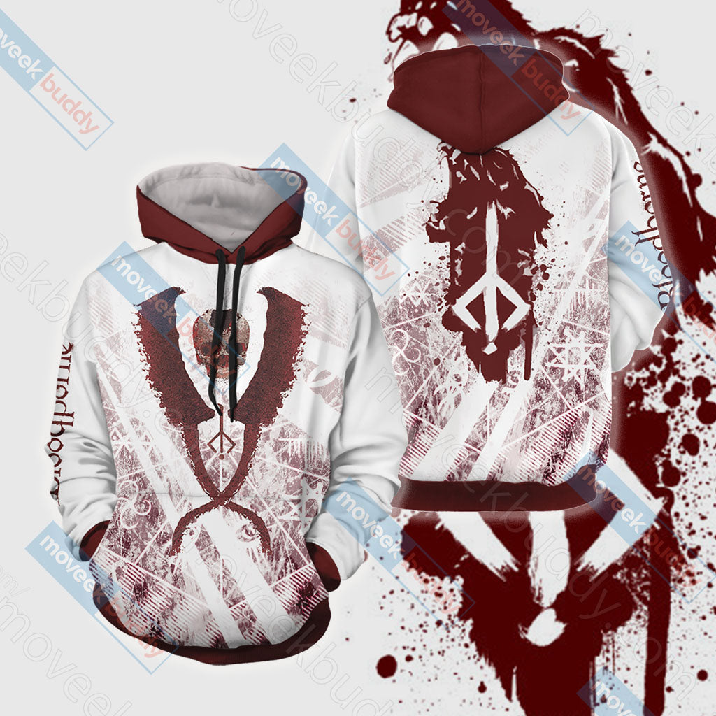Bloodborne - Hunter's Mark Unisex 3D T-shirt Hoodie S
