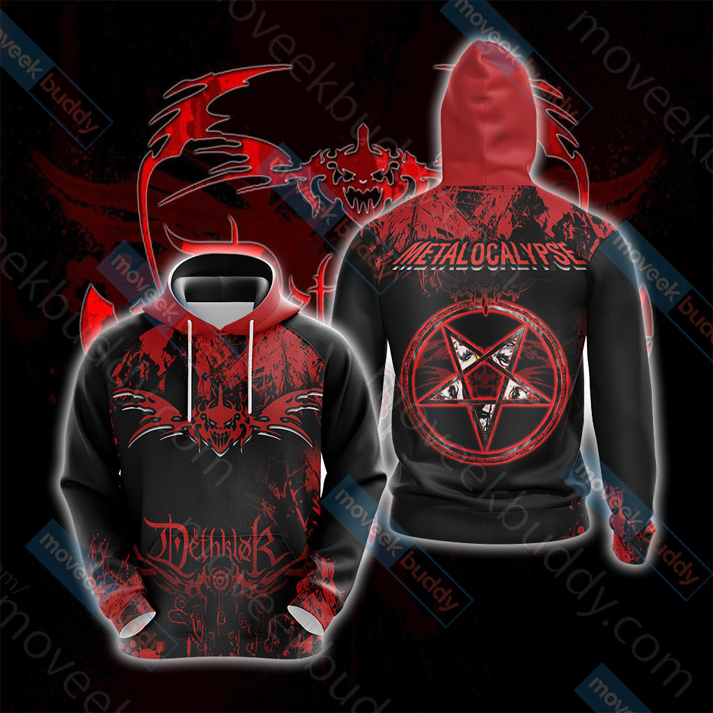 Metalocalypse Unisex 3D T-shirt Hoodie S