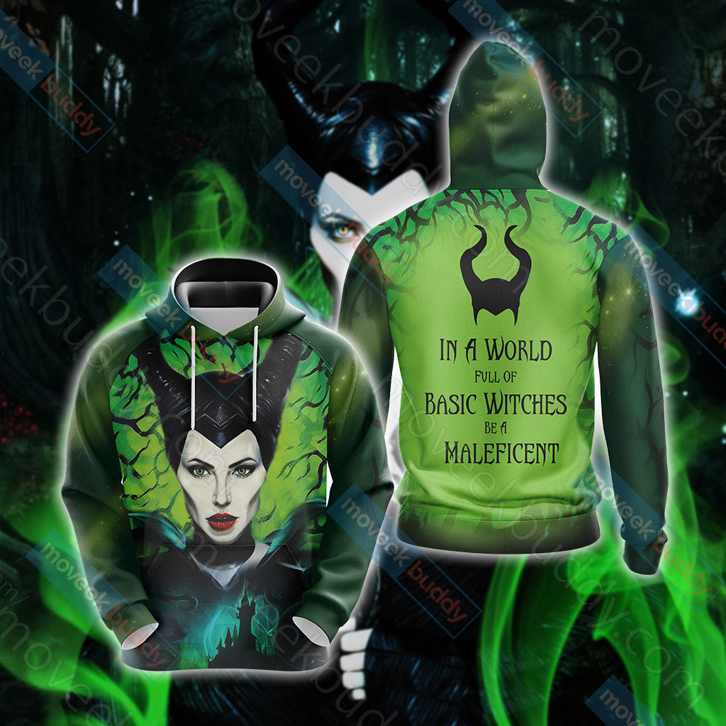 Maleficent Unisex 3D T-shirt Hoodie S