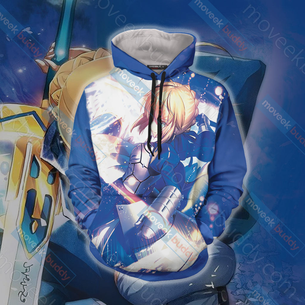 Fate/ Stay Night - Saber Unisex 3D T-shirt