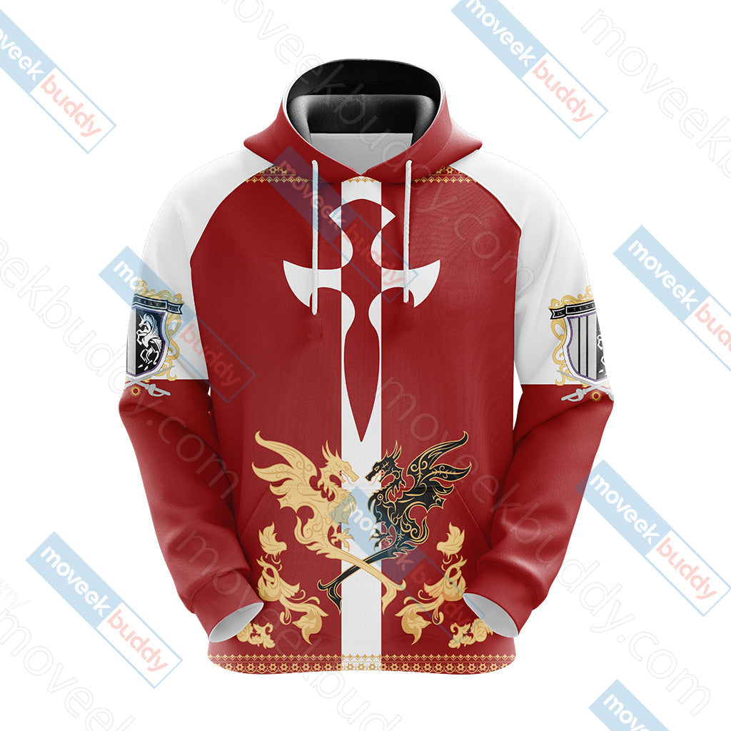 Final Fantasy XV - Niflheim empire flag Unisex 3D T-shirt