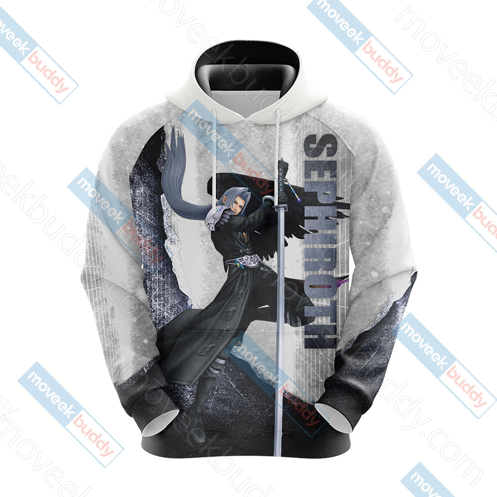 Final Fantasy VII - Sephiroth New Version Unisex 3D T-shirt