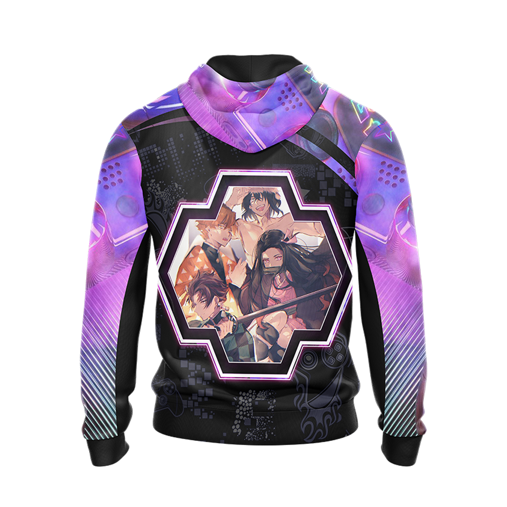 If it doesnt have to do with anime or video games then I dont care Demon Slayer Unisex 3D T-shirt Zip Hoodie Pullover Hoodie