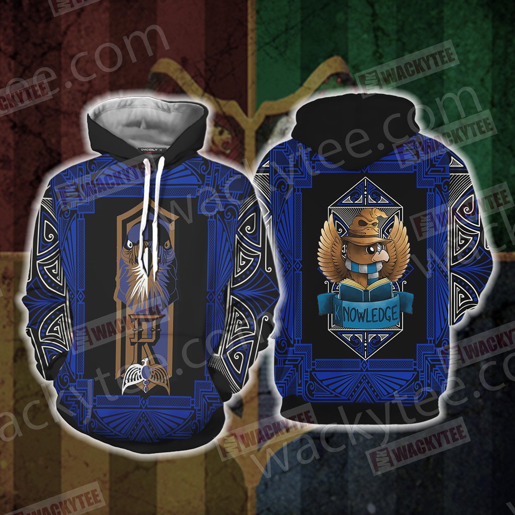 Harry Potter - Dedication Ravenclaw House Unisex 3D T-shirt Hoodie S