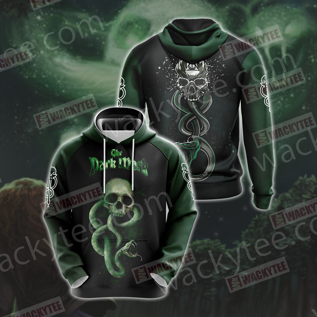 Harry Potter - The Dark Mark Unisex 3D T-shirt Hoodie S
