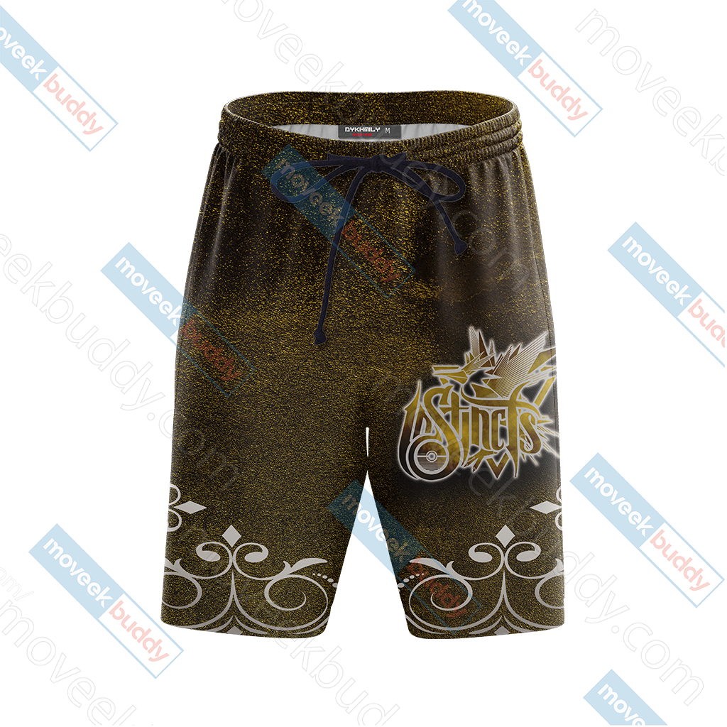 Pokemon Go - House Instinct There Is No Shelter From The Storm New Beach Shorts