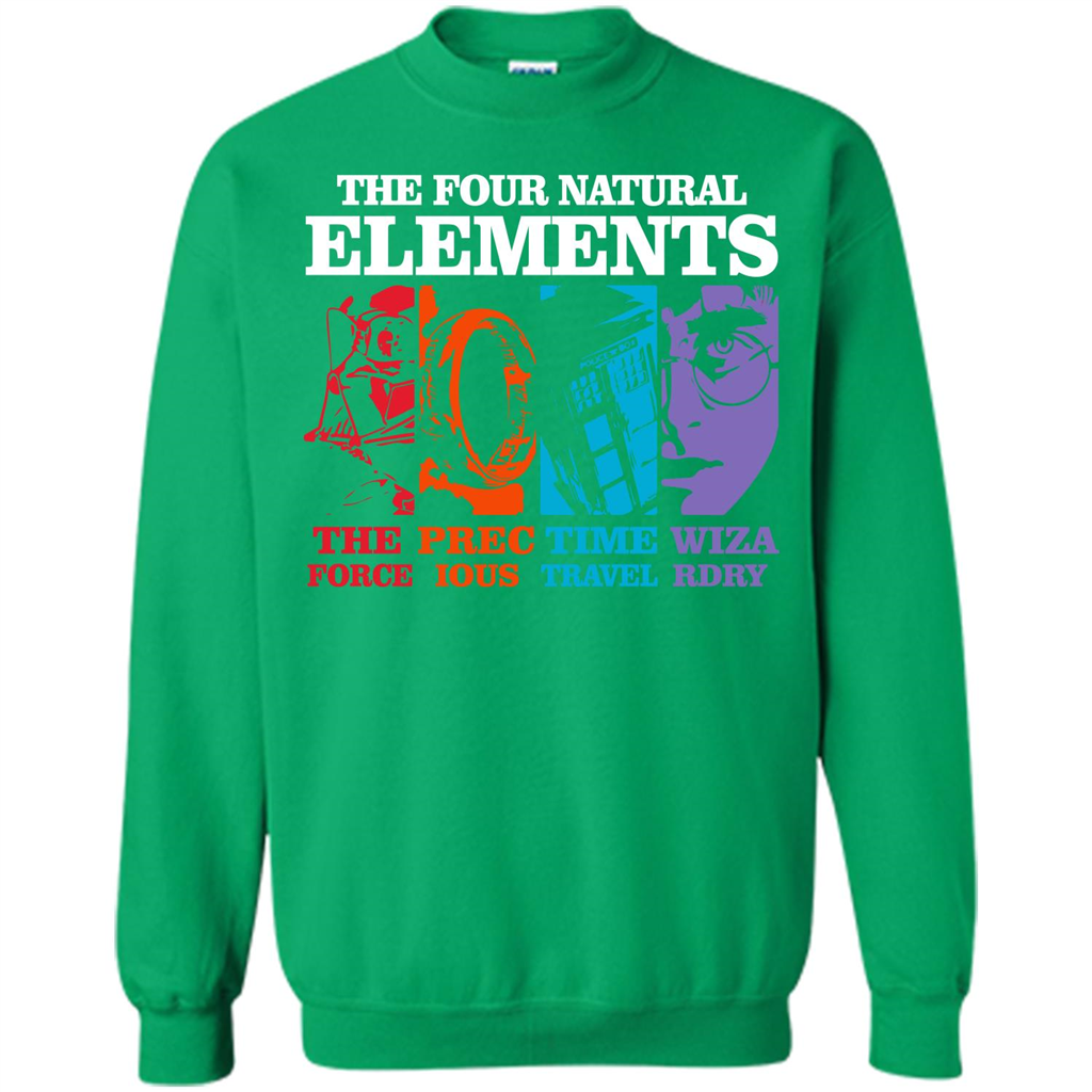 Movie T-shirt The Four Natural Elements T-shirt Irish Green S