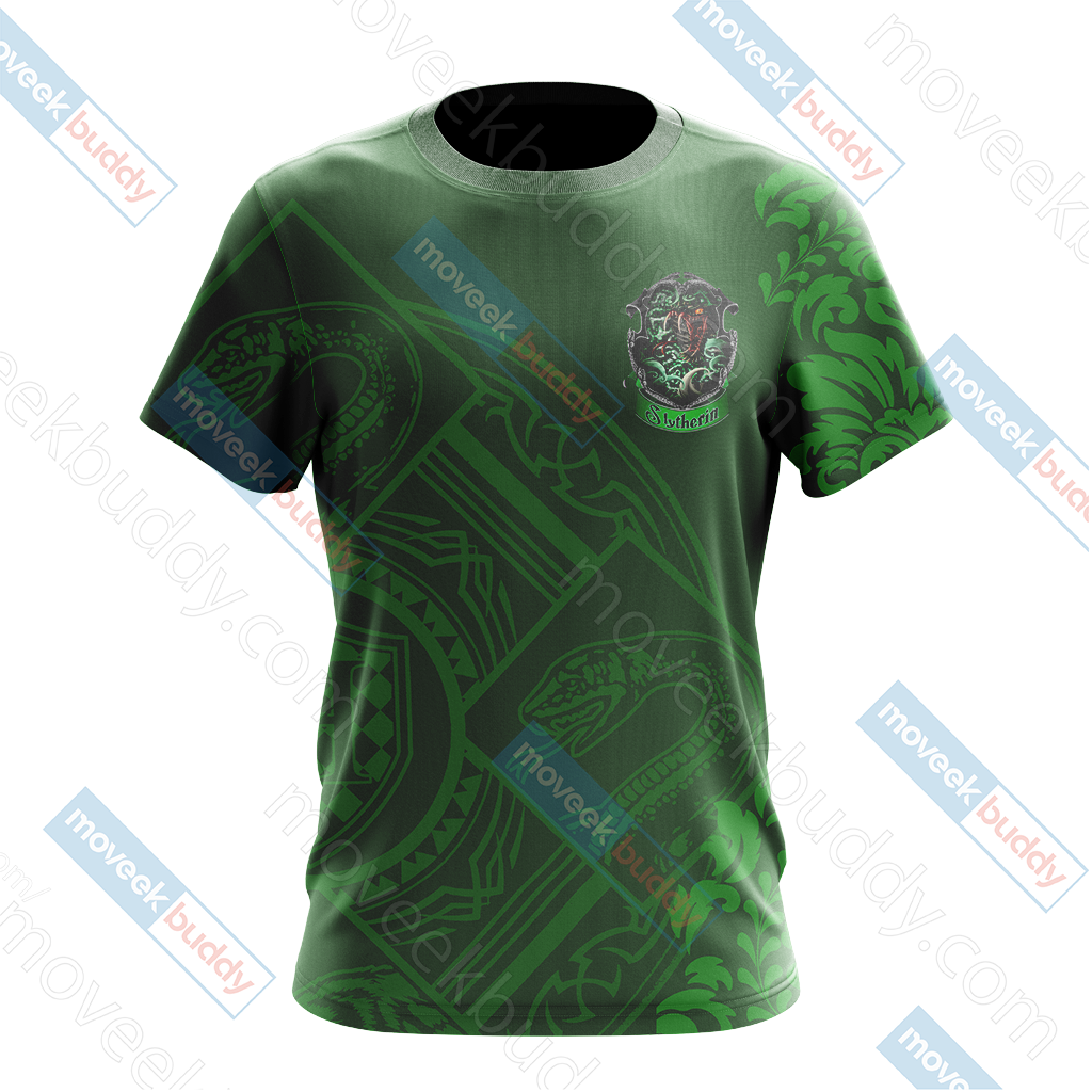 Harry Potter - Cunning Like A Slytherin Version Lifestyle Unisex 3D T-shirt