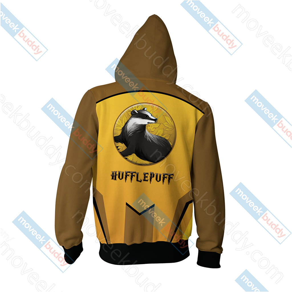 Harry Potter - Hufflepuff House Wacky Style Unisex 3D T-shirt