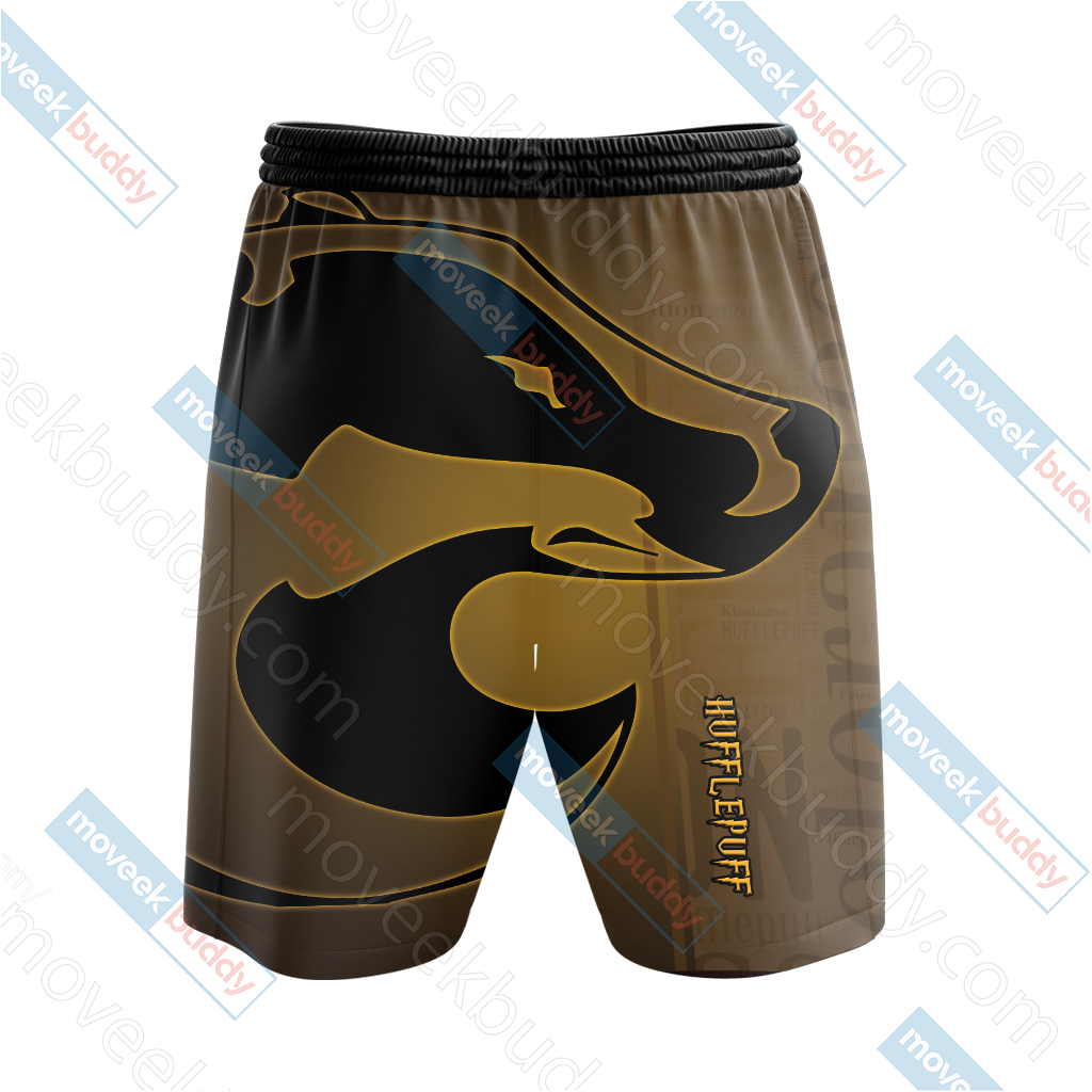 You Might Belong In Hufflepuff Harry Potter Hogwarts Beach Shorts