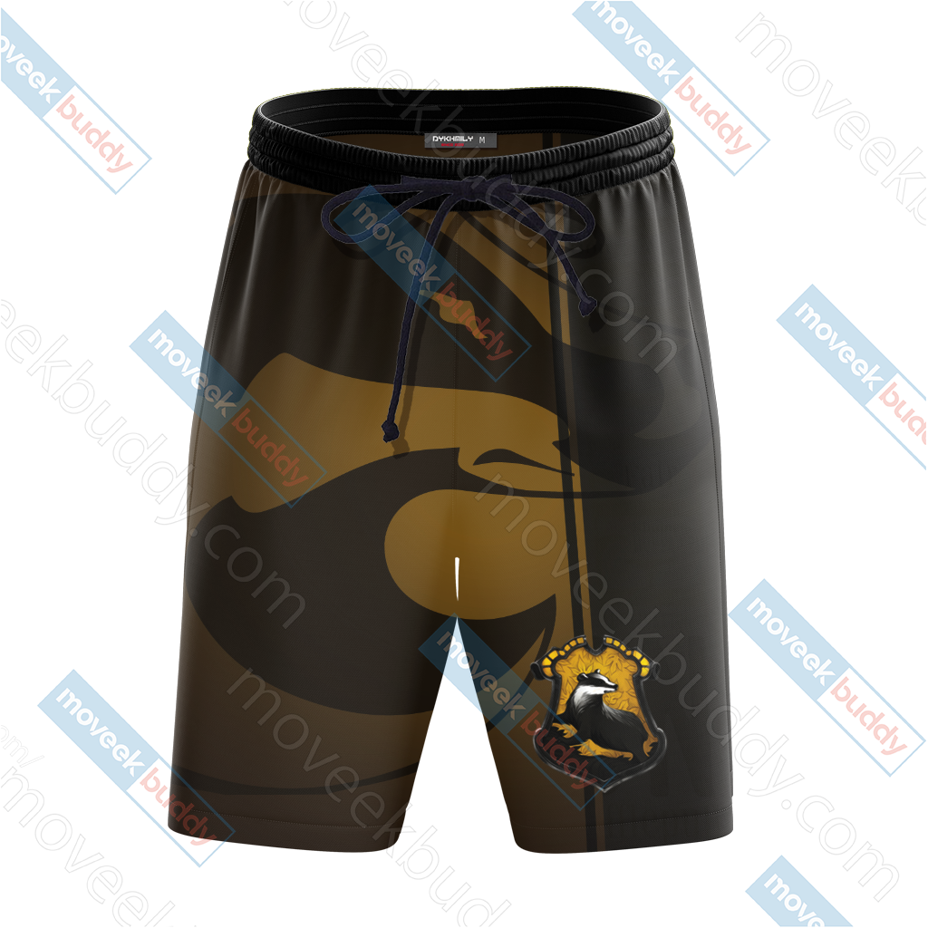 You Might Belong In Hufflepuff Harry Potter Hogwarts Beach Shorts