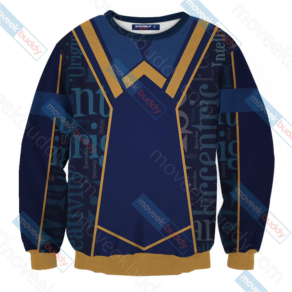 Harry Potter - Ravenclaw House New Lifestyle Unisex 3D Sweater