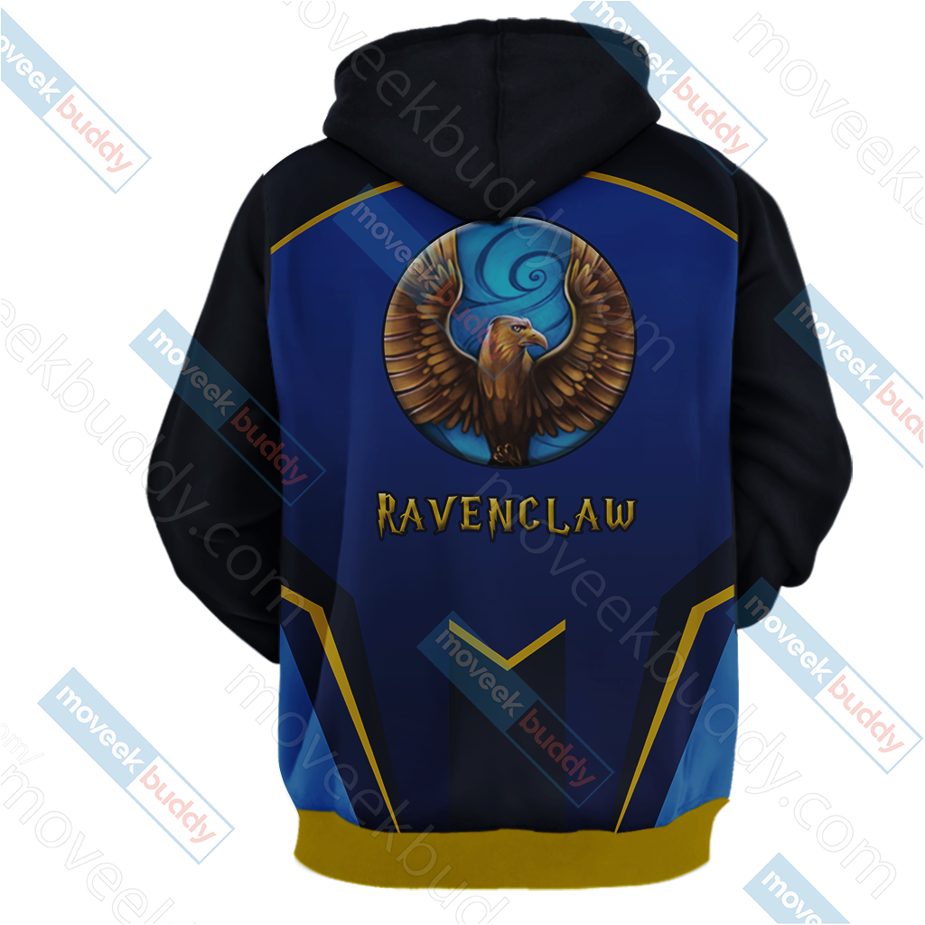 Harry Potter - Ravenclaw House Wacky Style Unisex 3D T-shirt