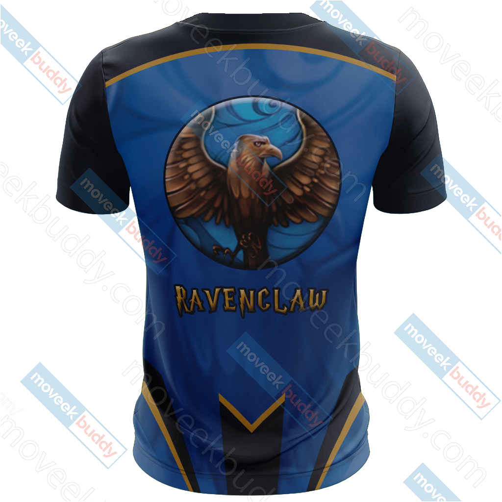 Harry Potter - Ravenclaw House Wacky Style Unisex 3D T-shirt