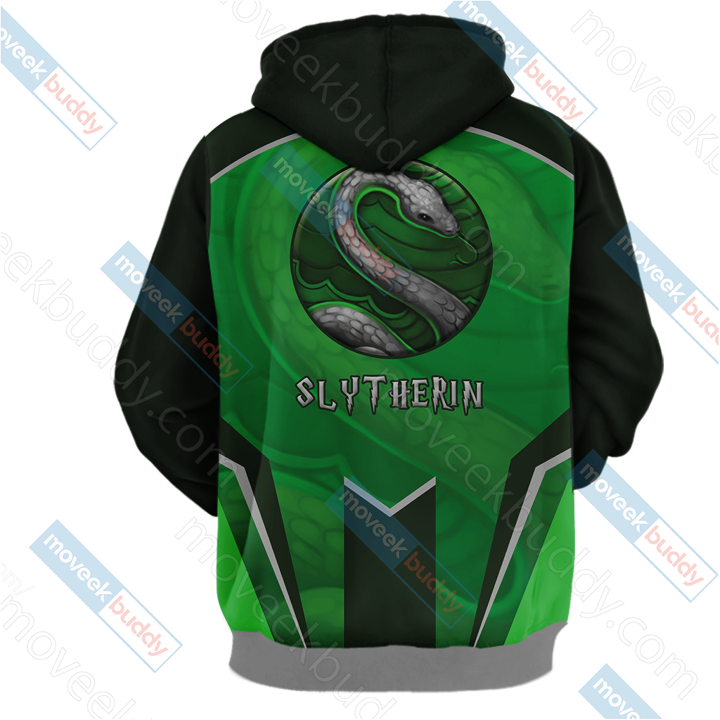 Harry Potter - Slytherin House Wacky Style Unisex 3D T-shirt