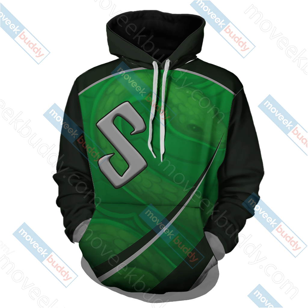 Harry Potter - Slytherin House Wacky Style Unisex 3D T-shirt