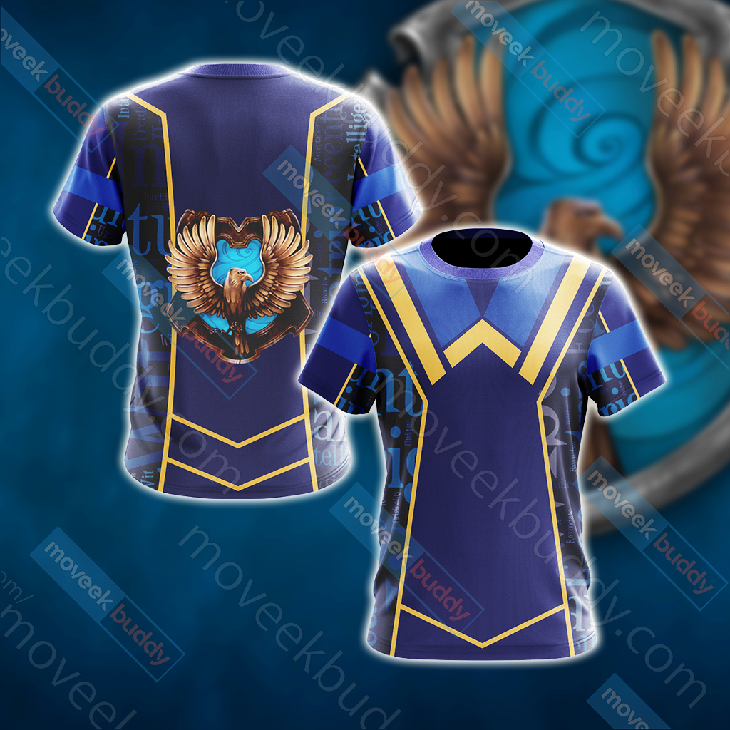 Harry Potter - Ravenclaw House New Lifestyle Unisex 3D T-shirt