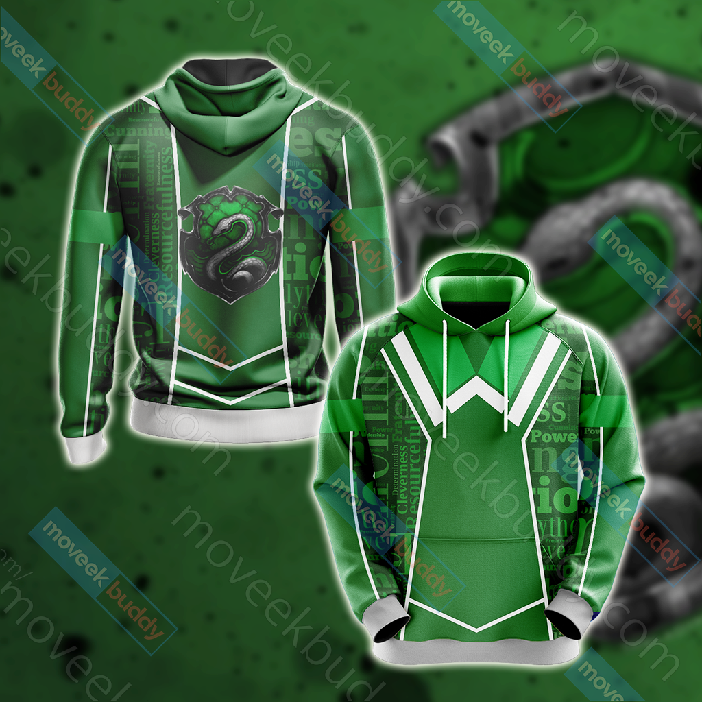 Harry Potter - Slytherin House New Lifestyle Unisex 3D T-shirt Hoodie S