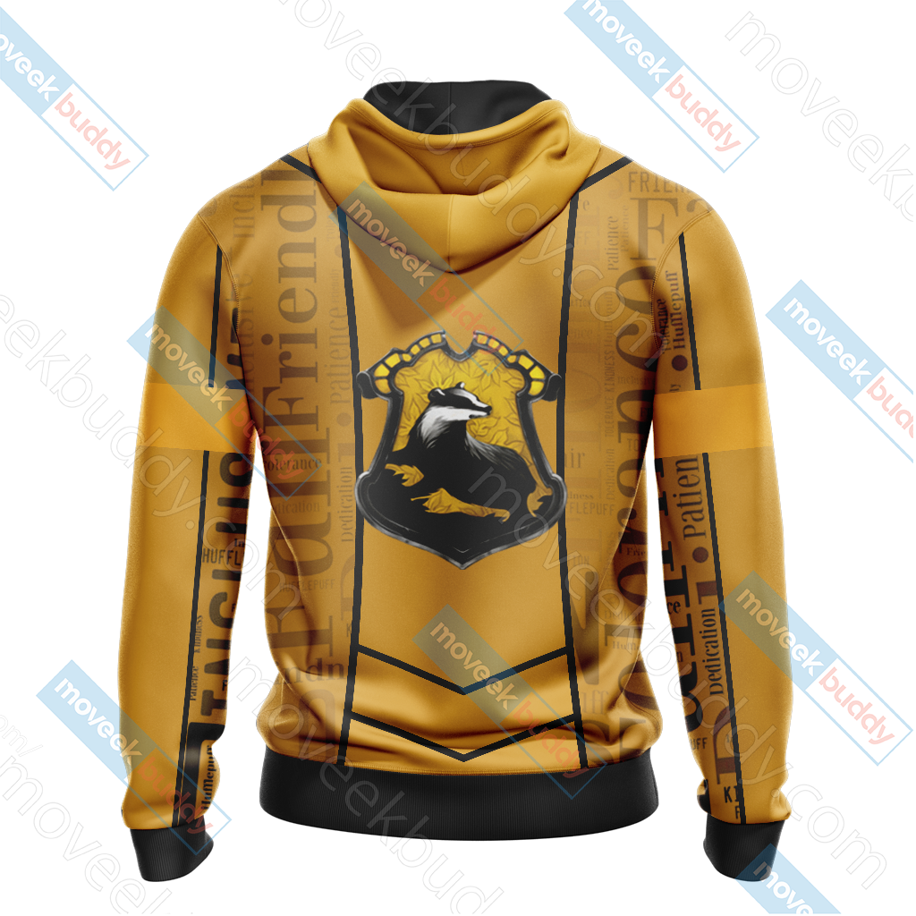Harry Potter - Hufflepuff House New Lifestyle Unisex 3D T-shirt