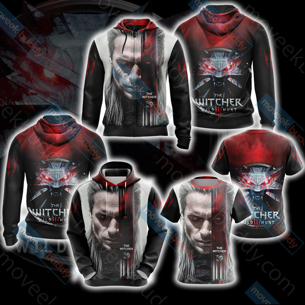 The Witcher Wild Hunt New Look Unisex 3D T-shirt