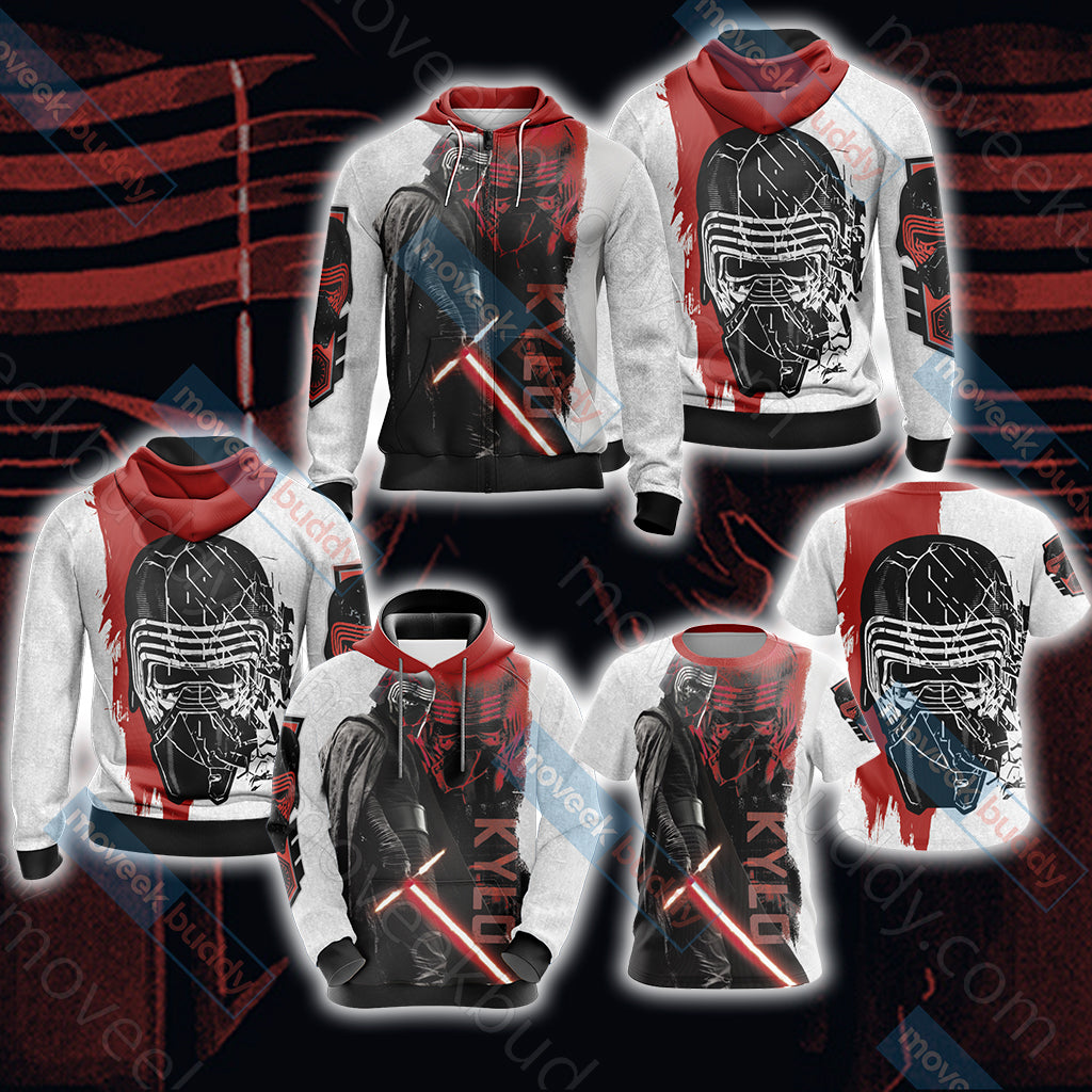 Star Wars Rise of Skywalker Kylo Ren Unisex 3D T-shirt