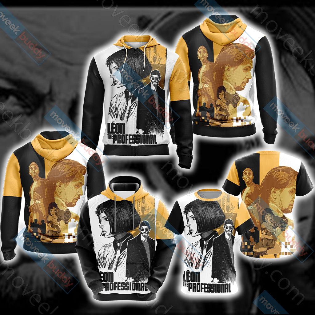Leon The Professional Unisex 3D T-shirt