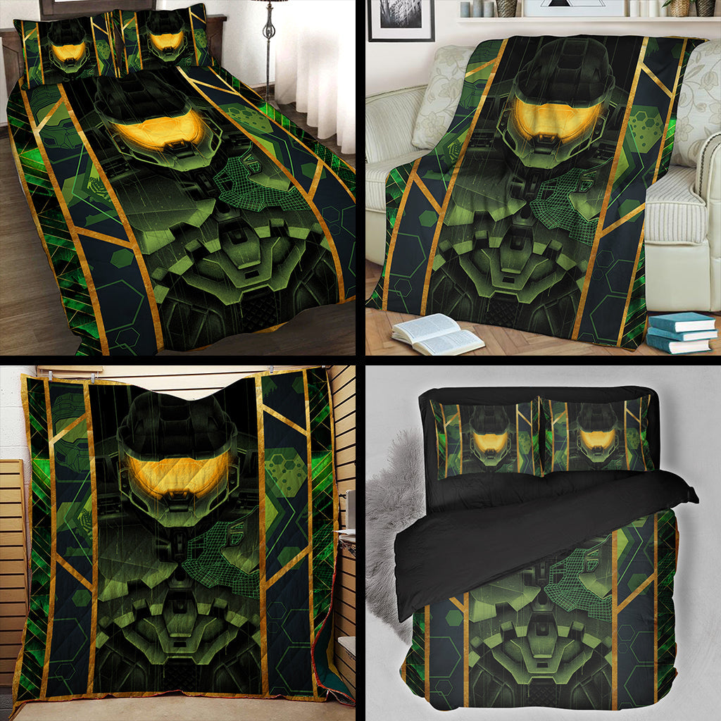 Halo 3D Throw Blanket
