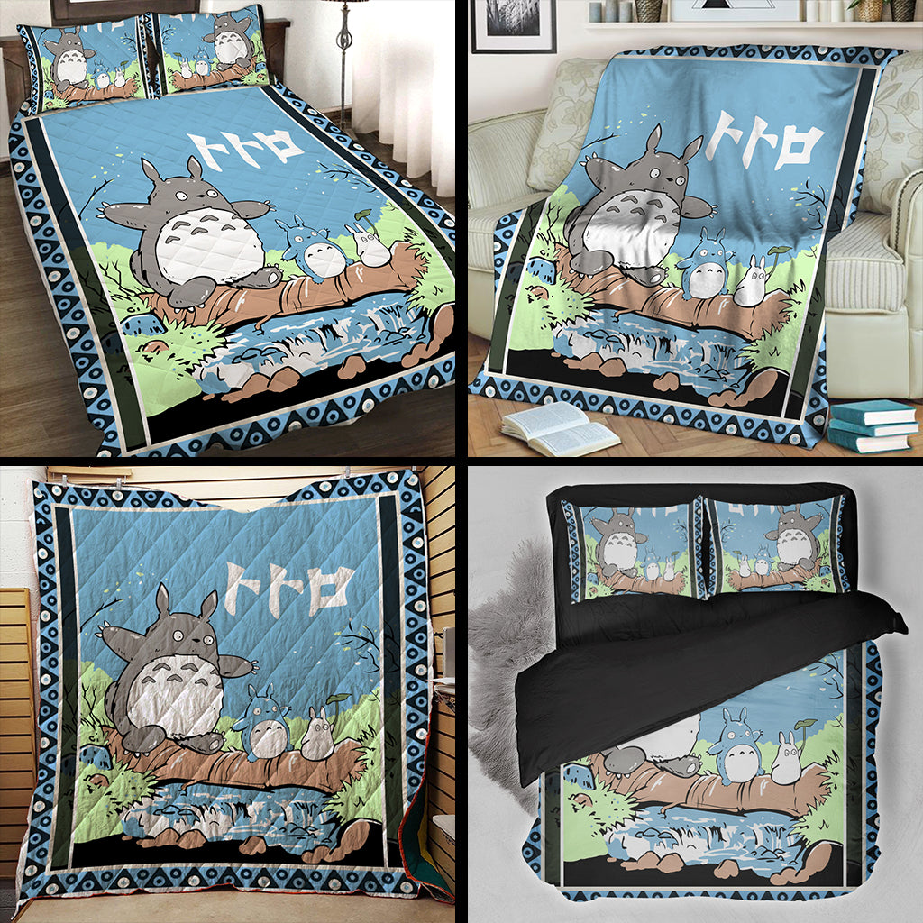Totoro 3D Throw Blanket
