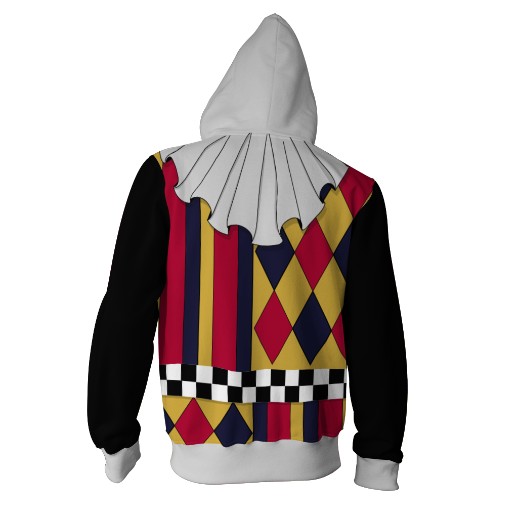 The Big Bang Theory Howard Wolowitz Jester Outfit Cosplay Zip Up Hoodie Jacket