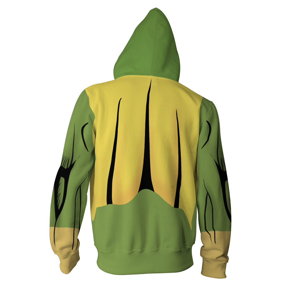 The Vision Cosplay Zip Up Hoodie Jacket