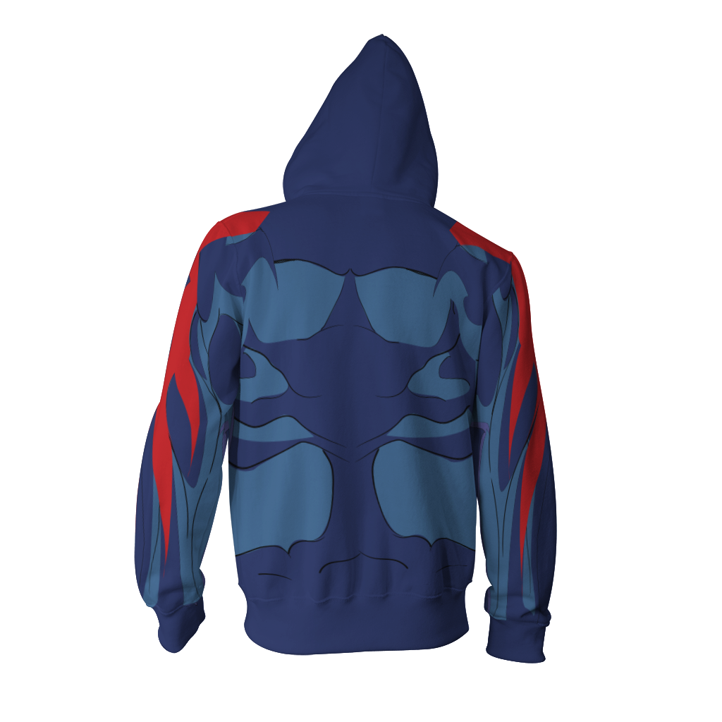Spider-Man 2099 PS4 Video Games Cosplay Zip Up Hoodie Jacket