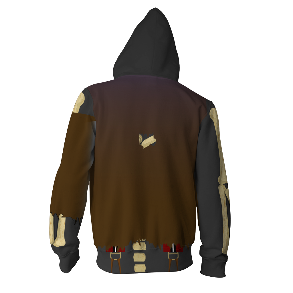 Coco H̩ctor (Gael GarcÌ?a Bernal) Cosplay Zip Up Hoodie Jacket