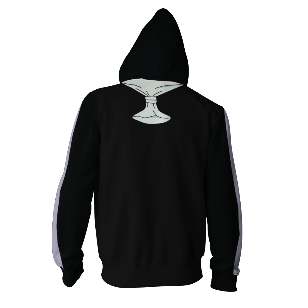 Noragami Yato Cosplay Zip Up Hoodie Jacket