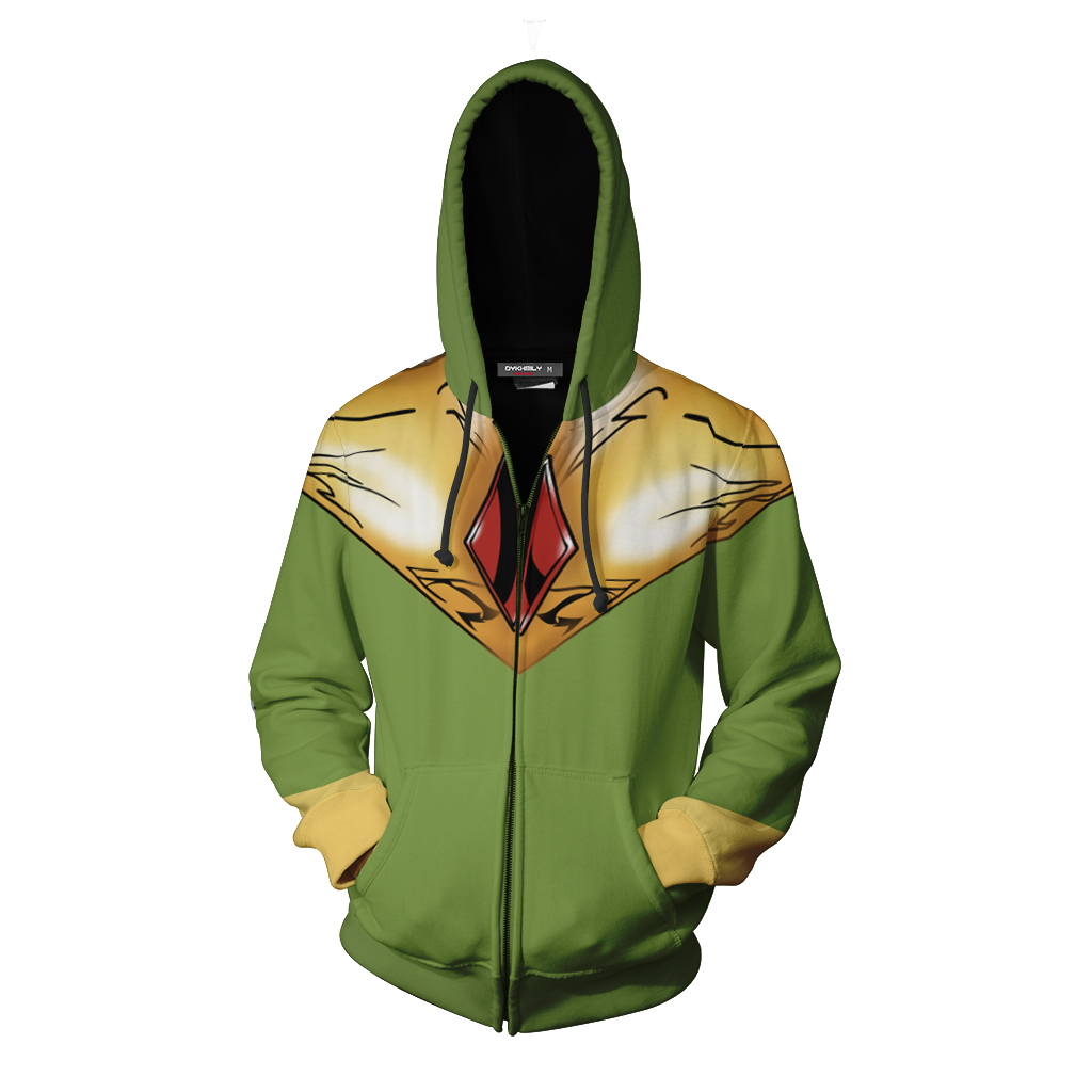 The Vision Cosplay Zip Up Hoodie Jacket