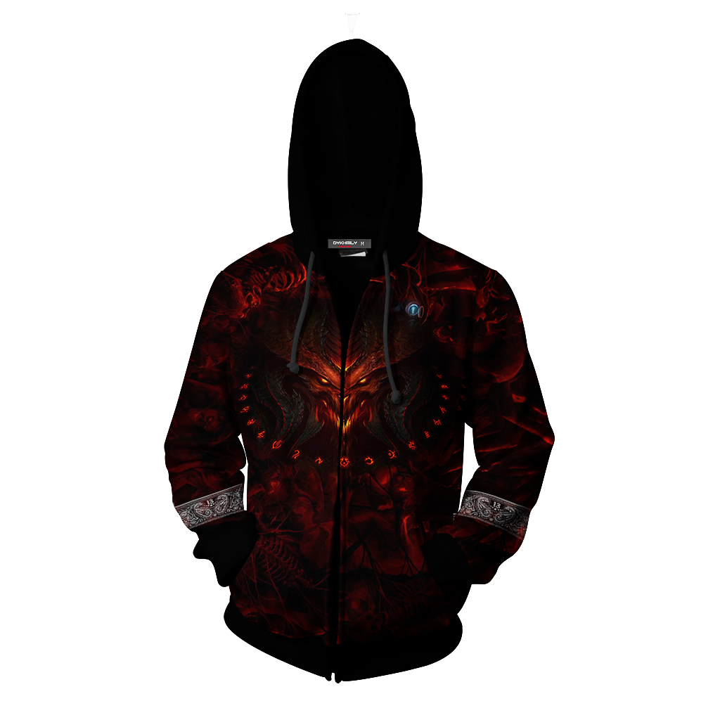 Diablo III Cosplay 3D Hoodie