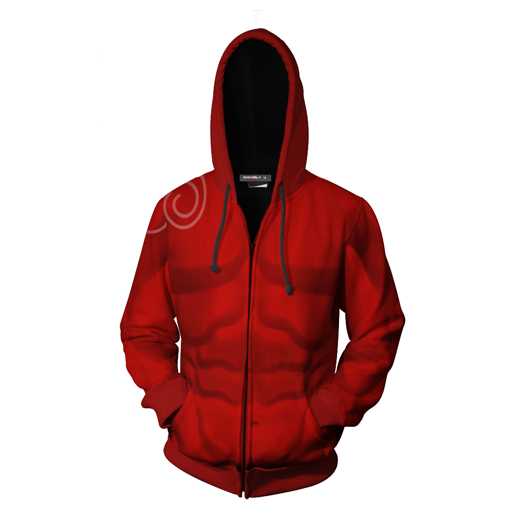 Hellboy (Ron Perlman) Zip Up Hoodie
