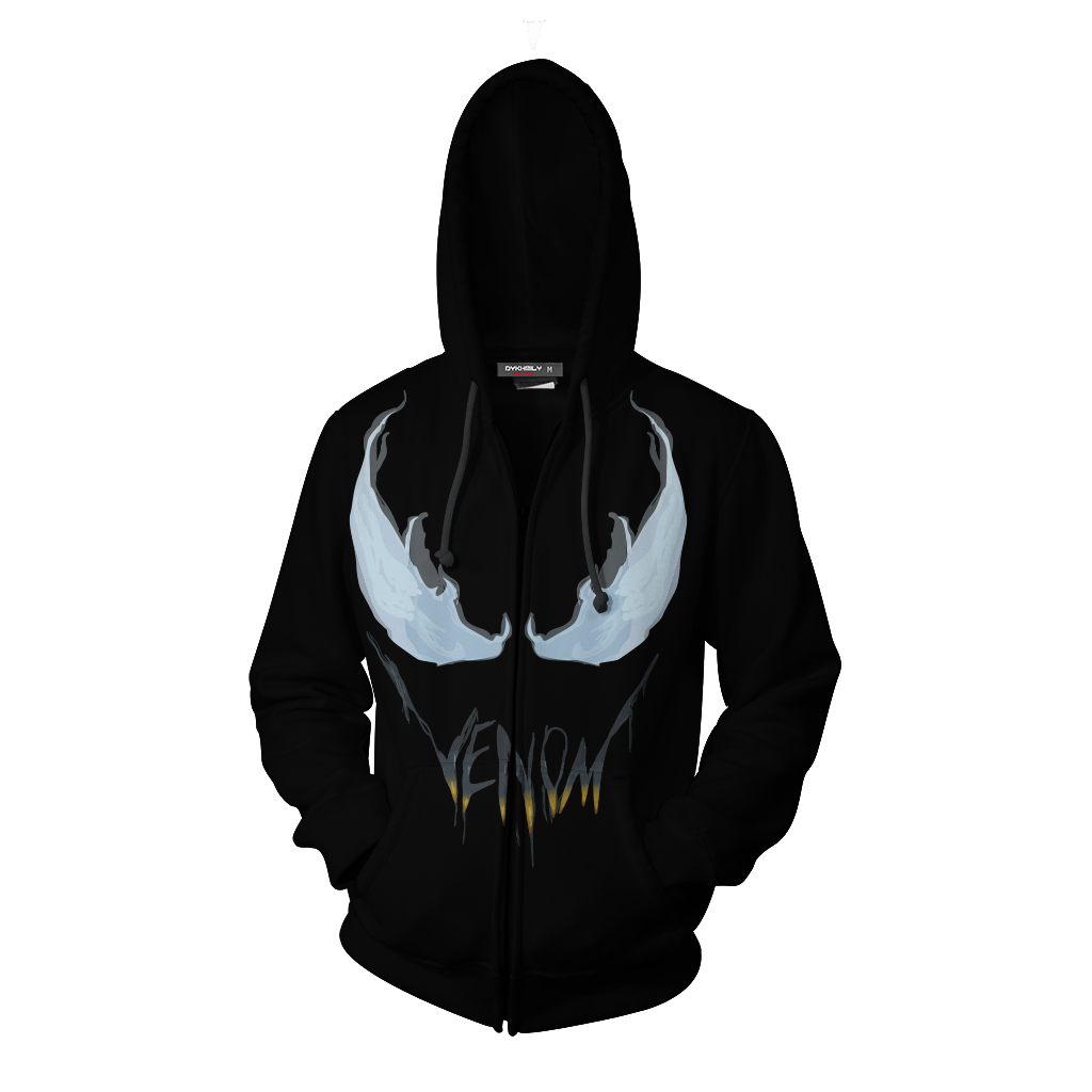 You Are Mine - Venom Marvel Zip Up Hoodie