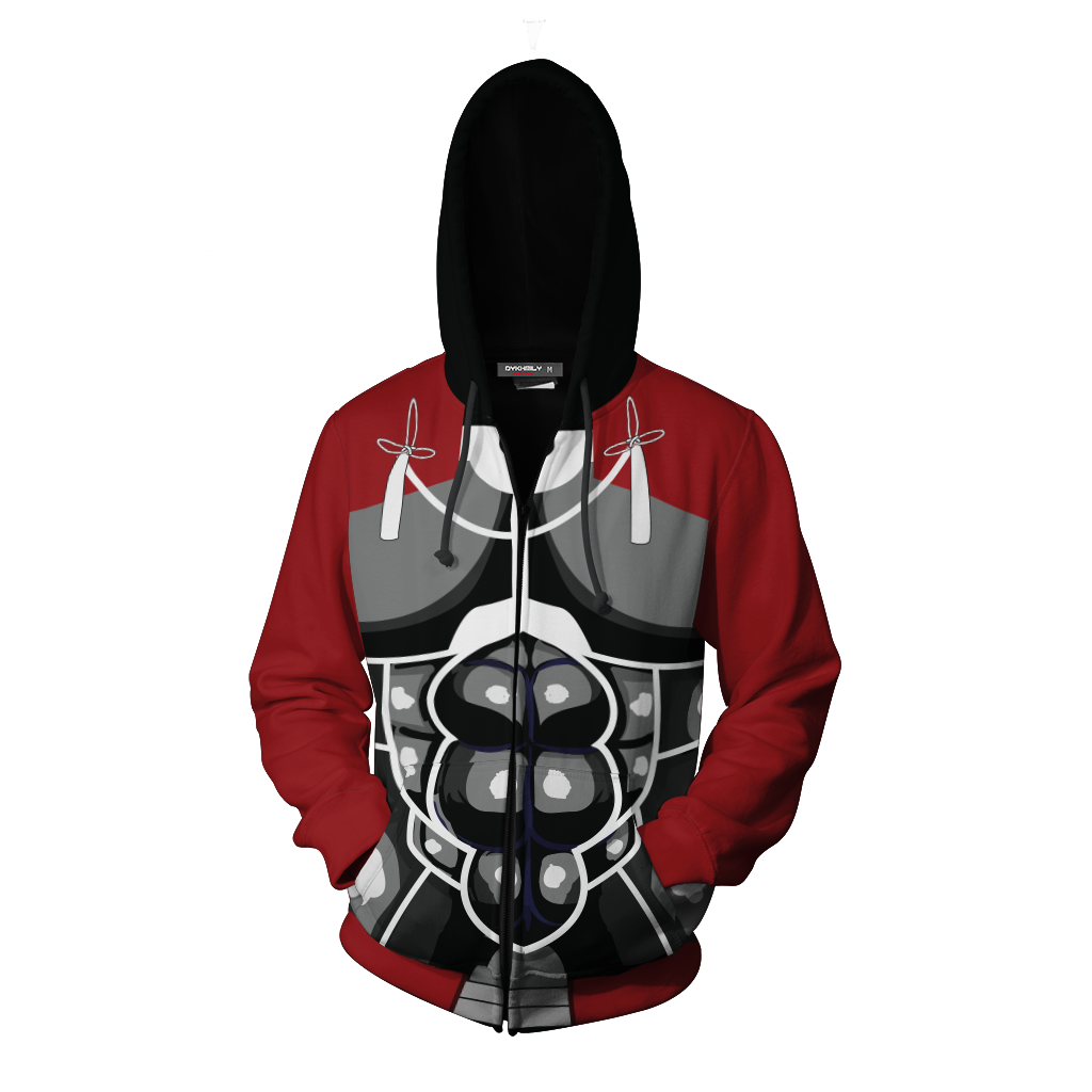 Fate/Stay Night Archer Cosplay Zip Up Hoodie Jacket