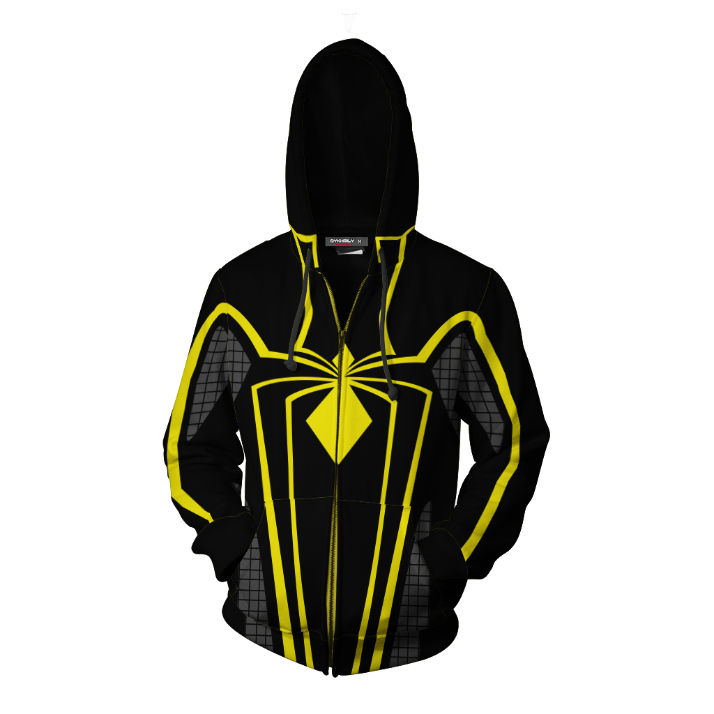 The Amazing Spider-Man Peter Parker (Earth-30847) Version Cosplay Zip Up Hoodie Jacket