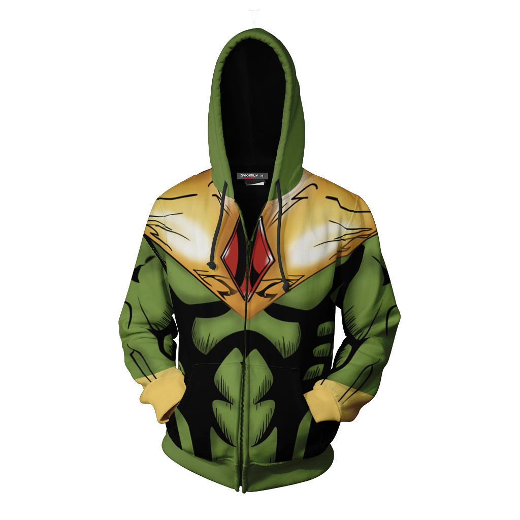 The Vision Cosplay Zip Up Hoodie Jacket
