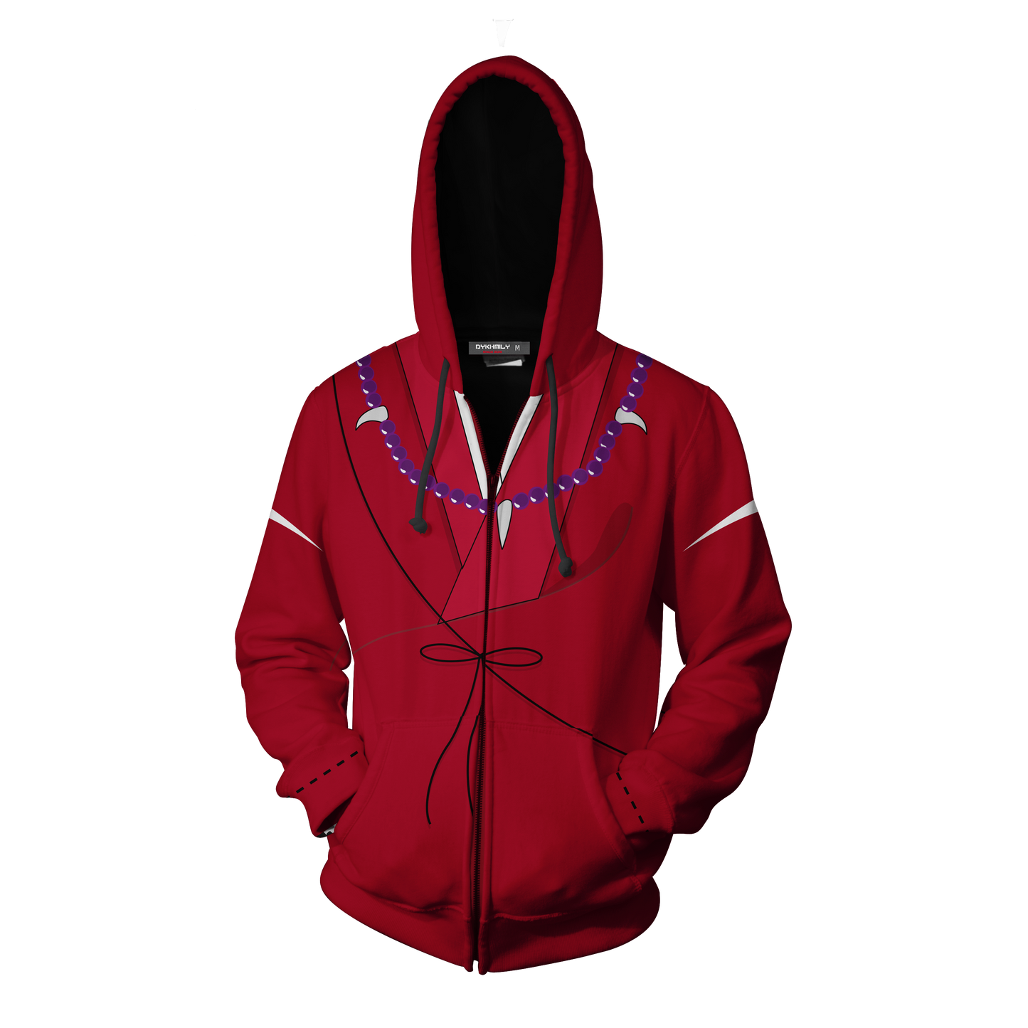 Inuyasha Cosplay Zip Up Hoodie Jacket