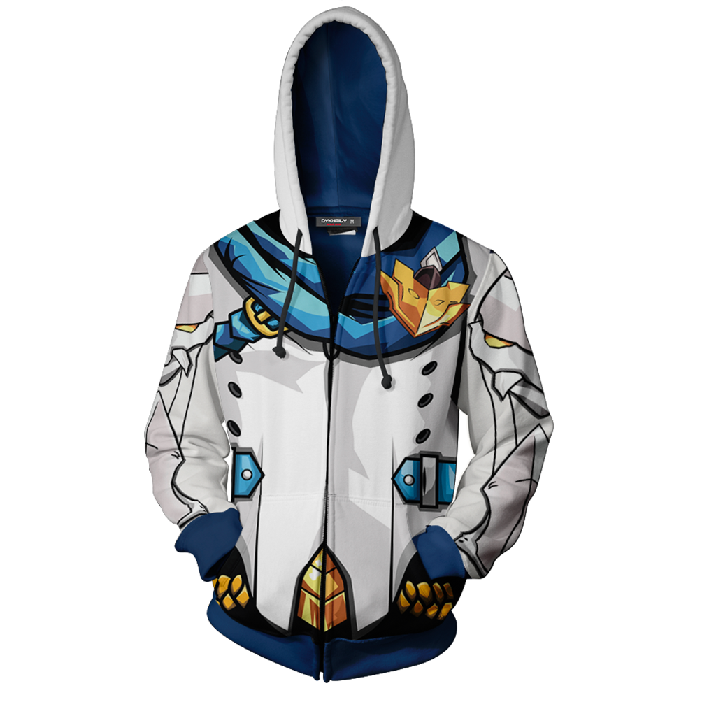 Elsword Chung DC Deadly Chaser Cosplay Zip Up Hoodie Jacket
