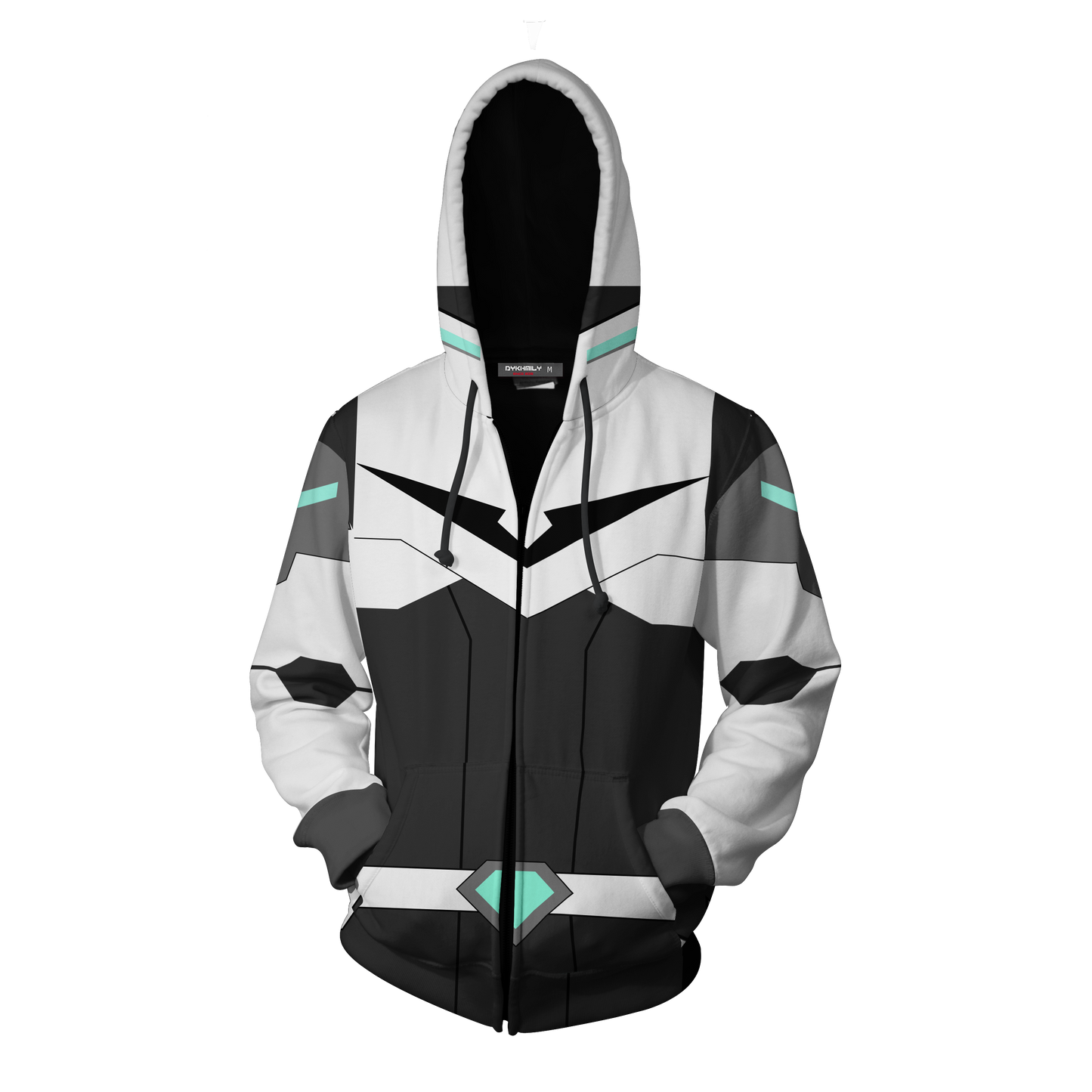 Shiro Voltron Legendary Defender Cosplay Zip Up Hoodie Jacket
