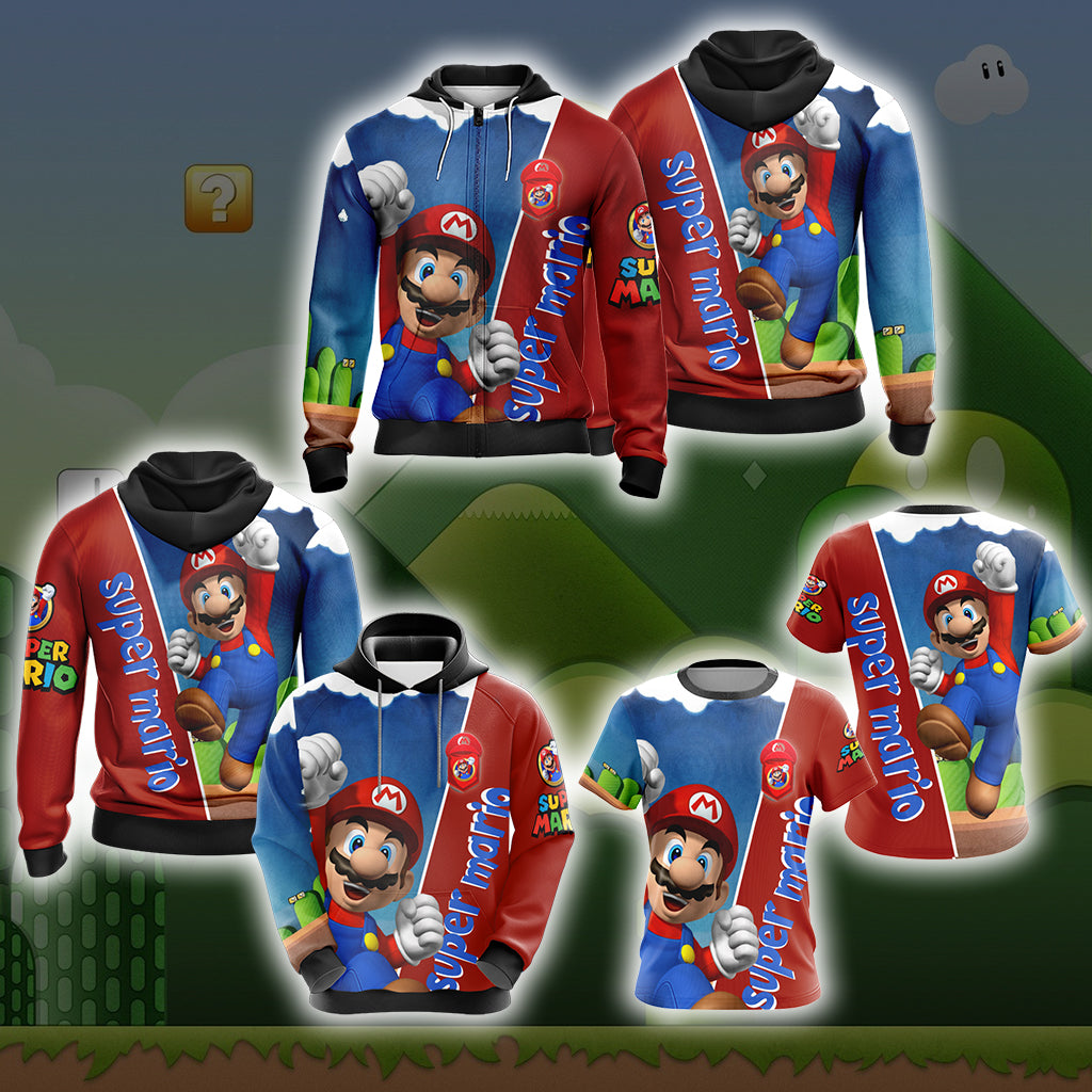 Mario Bros Unisex 3D T-shirt