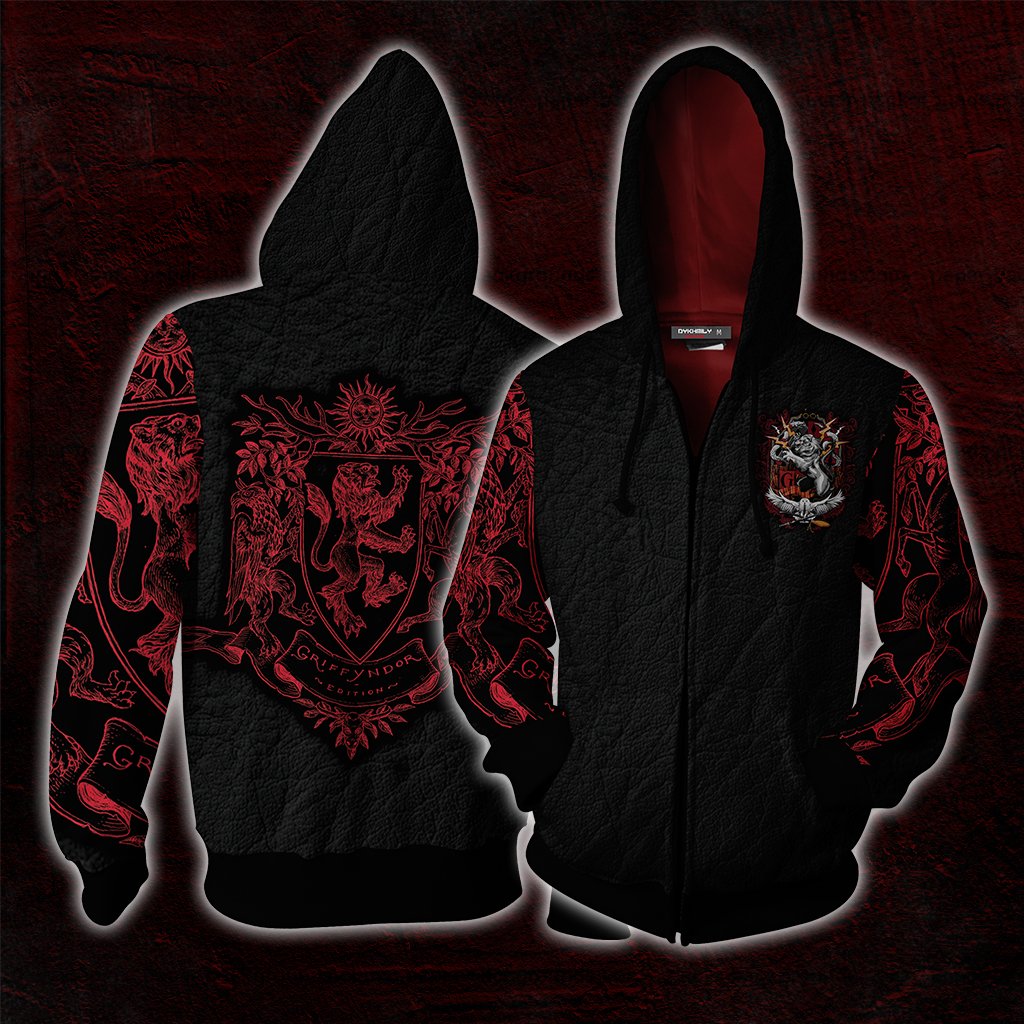 Gryffindor Edition Harry Potter Zip Up Hoodie S