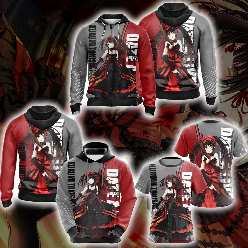 Date A Live - Kurumi Tokisaki 3D T-shirt