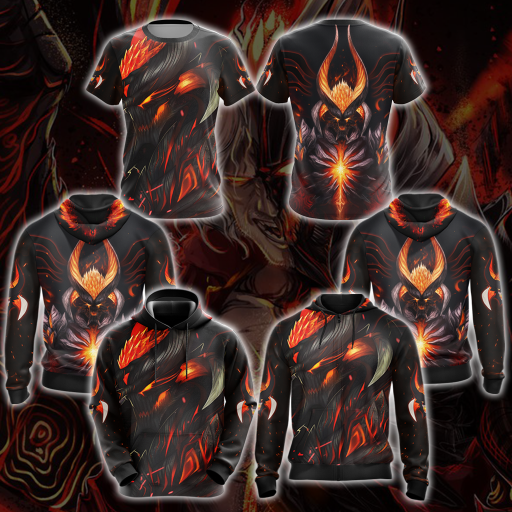 Devil May Cry - Dante Sin Devil Trigger All Over Print T-shirt Tank Top Zip Hoodie Pullover Hoodie Hawaiian Shirt