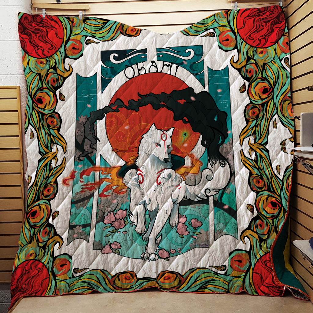 Okami 3D Quilt Set Single Quilt Twin (150x180CM)